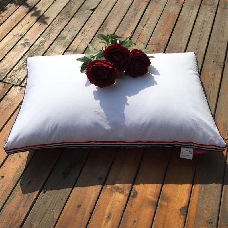 A pair of cotton pillow pillow core adult hotel down velvet neck pillow single student home pillow