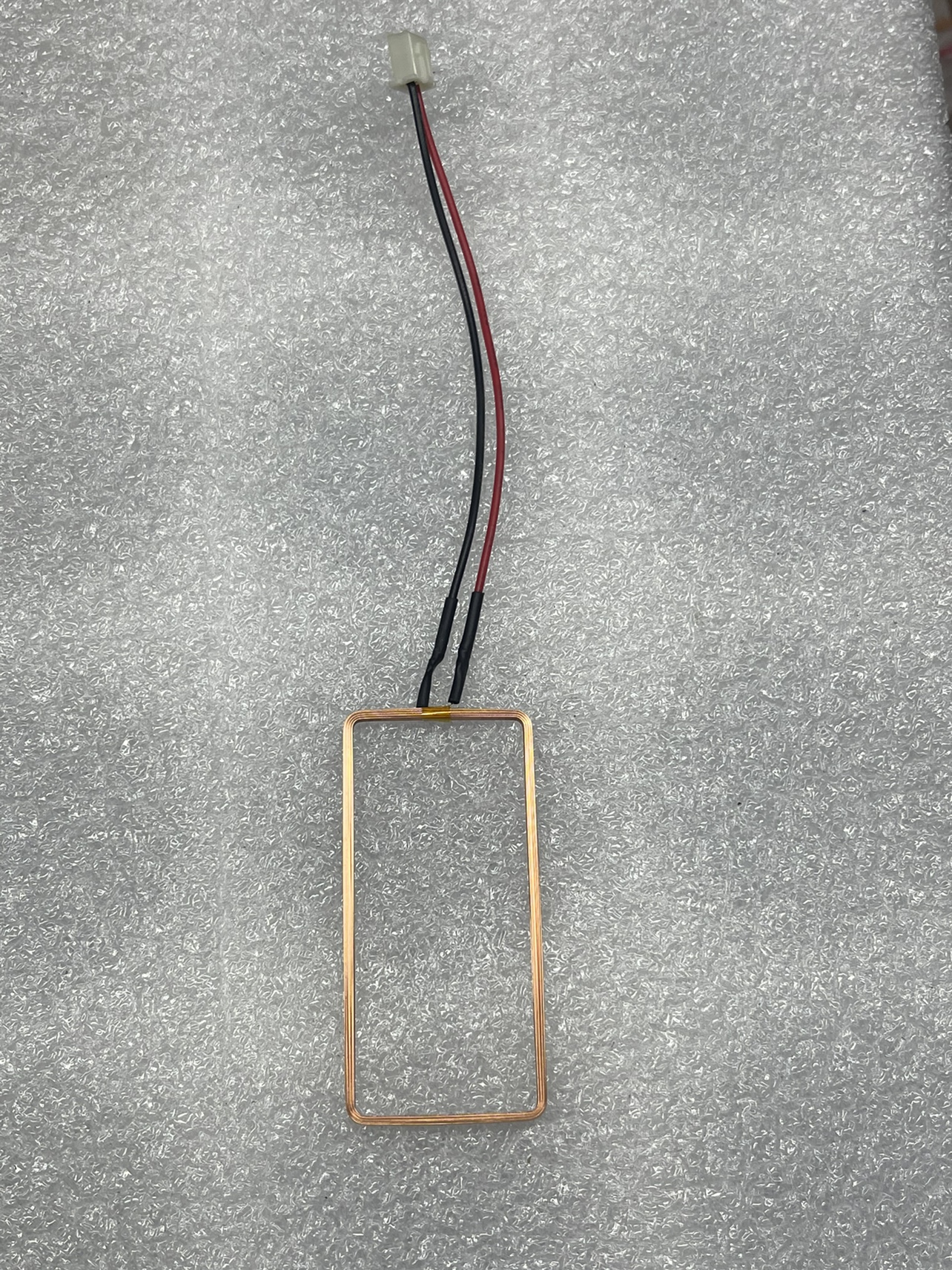 25*55 * 345uh * 2 54 plug * 100 long wire self-adhesive hollow coil reader coil can be customized