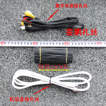 0 45 tie wire plastic wire 12cm coated wire wire with core cable tie galvanized wire coated glue tie wire electrical wire