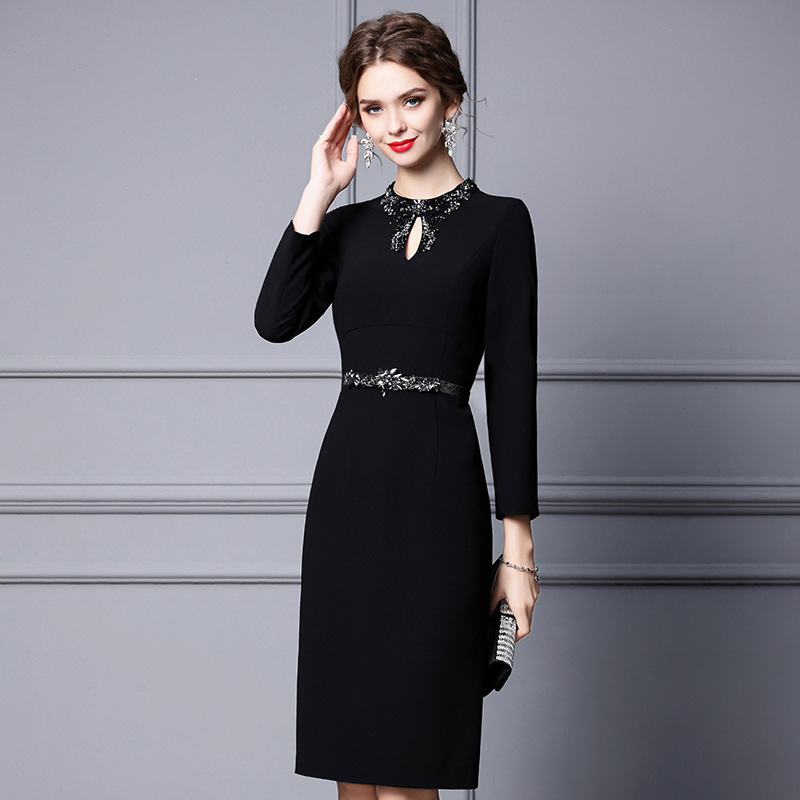 Luxurious Designer High-End Dresses, Sophisticated and Fashionable, Elegant and Graceful for Noble Ladies, Autumn Luxurious Designer High-End Dresses, Sophisticated and Fashionable, Elegant and Graceful for Noble Ladies, Autumn
