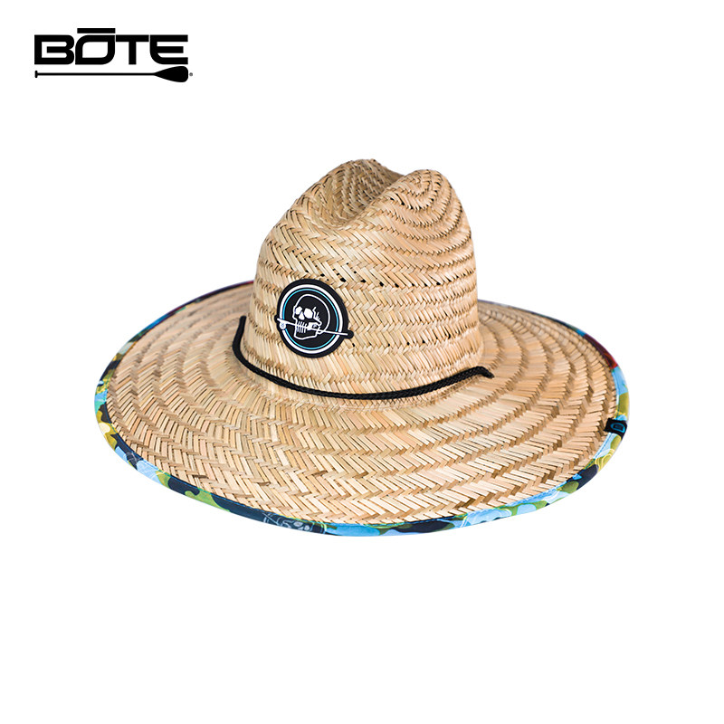 2021 New product BOTE outdoor leisure hat Visor hat Beach hat Face small unisex straw hat Fisherman hat