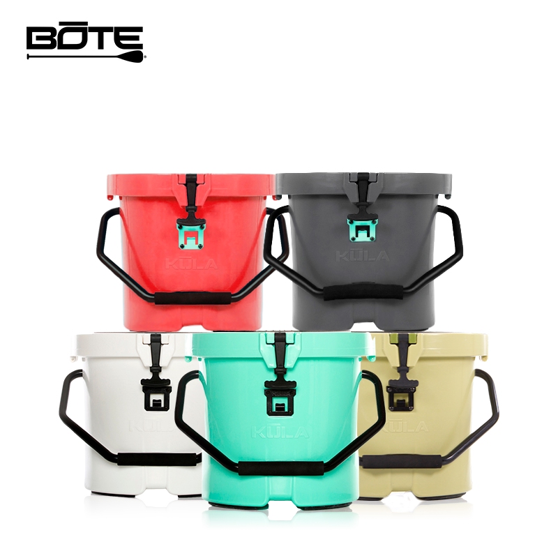 KULA Ice Bucket Incubator Refrigerated Box Ice-in-car Outdoor Fridge Portable Refreshing Fishing Ice Bucket 20L Large Tolerance