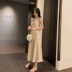 大 汐 Váy satin 2019 mới hè Pháp dài phần bên trong váy quây phía dưới váy nữ - Sản phẩm HOT Sản phẩm HOT