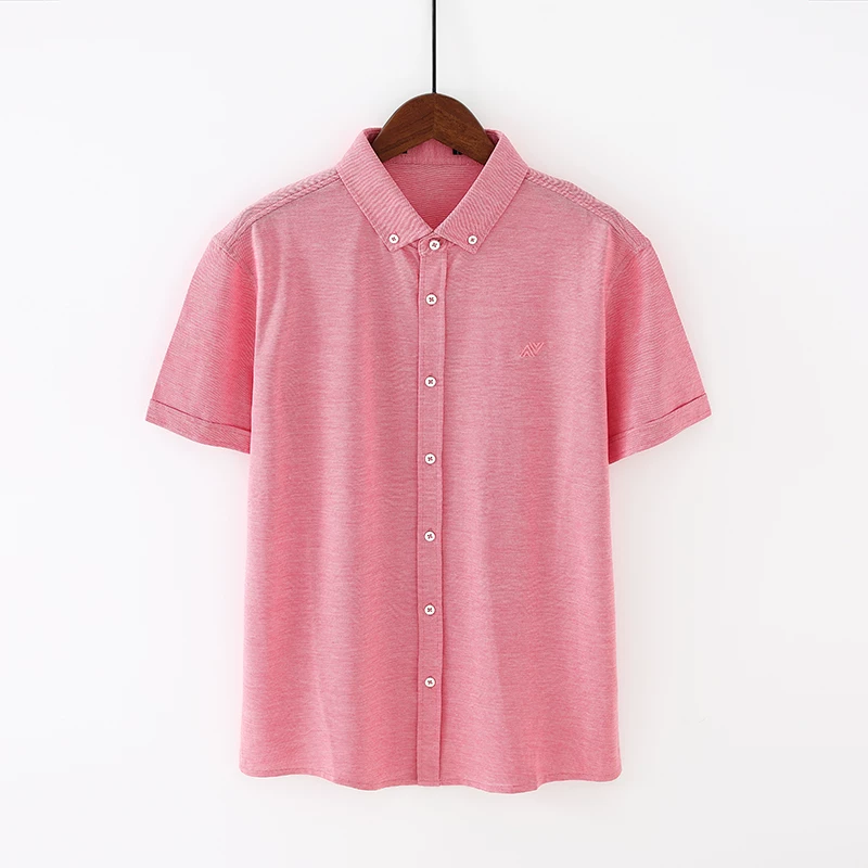 Хлопковая модная летняя дышащая рубашка