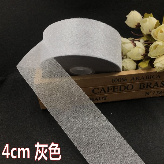Toàn bộ giá Dải màu sọc sọc với ruy băng sợi tuyết DIY tiara kẹp tóc 6CM Starlight sợi mây sợi ngọc trai - Phụ kiện tóc hộp kẹp tóc cho bé gái