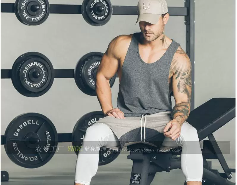 AR anh em vest mùa hè cơ bắp mới thể thao nam căng bông thể dục vest thoáng khí thời trang vest bộ vest nam trung niên