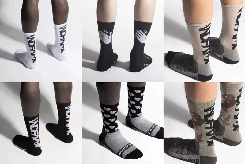 Godandfamous Socks Gaf Socks Cycling Socks Cotton Socks Fixed Gear Road Mountain Bike Cycling Socks