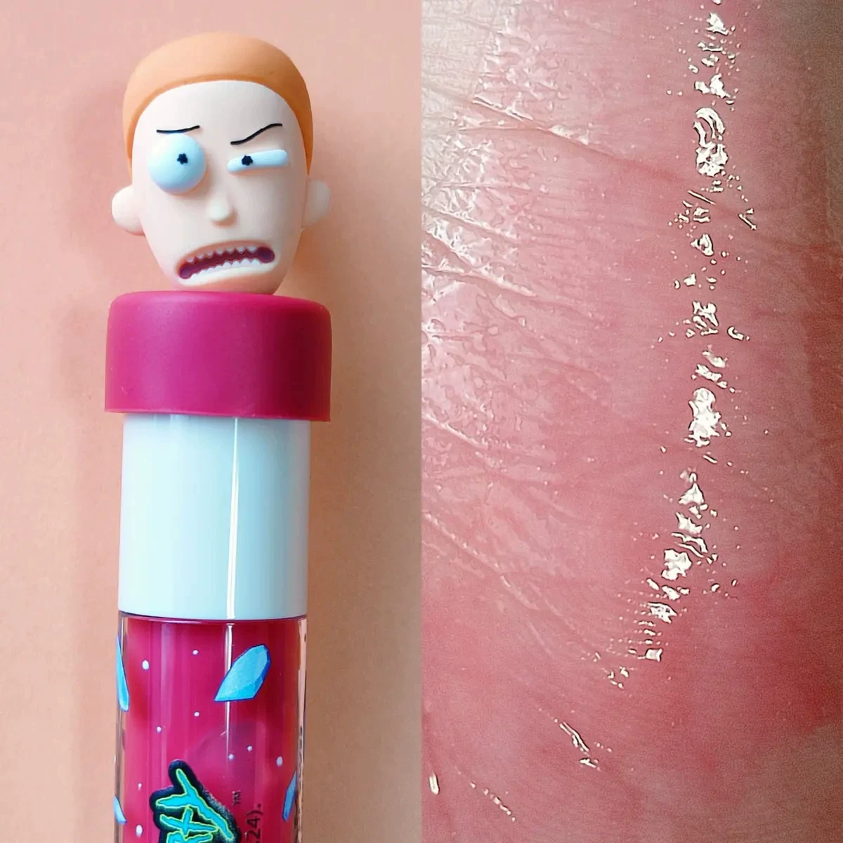 Палетка теней Sheglam Rick and Morty — лимитированная 12 цветов, компактный комплект с блеском и зеркалом