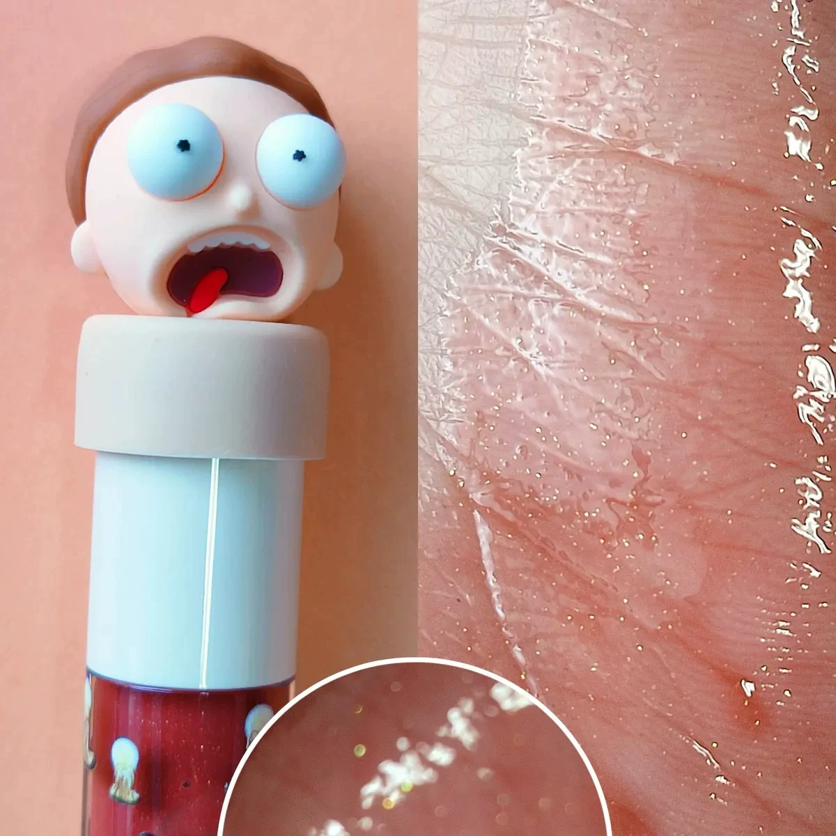 Палетка теней Sheglam Rick and Morty — лимитированная 12 цветов, компактный комплект с блеском и зеркалом