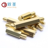 M2M2.5m3m4m5m6 Медные колонны. Одиночная шестиугольная медная колонна медный шестиугольный винт -колонна