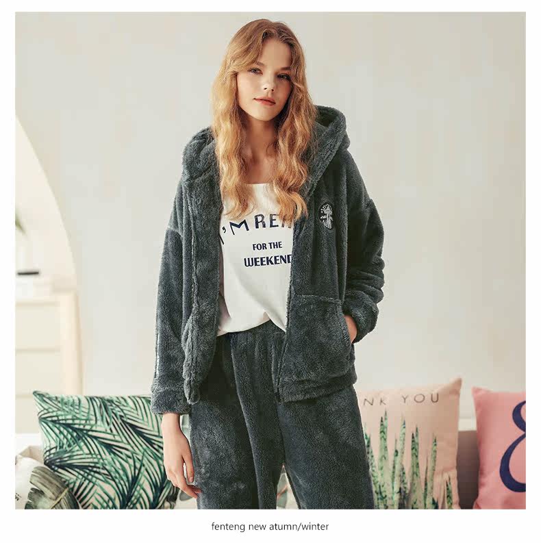 Pyjama mixte en Polyester Polyester  à manches longues - Ref 3004481 Image 21