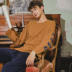 Bộ đồ ngủ nam Fen Teng Xueyu 2018 mới mùa thu cotton dài tay phù hợp với giới trẻ thời trang có thể mặc dịch vụ tại nhà đồ ngủ họa tiết phim hoạt hình Nam giới