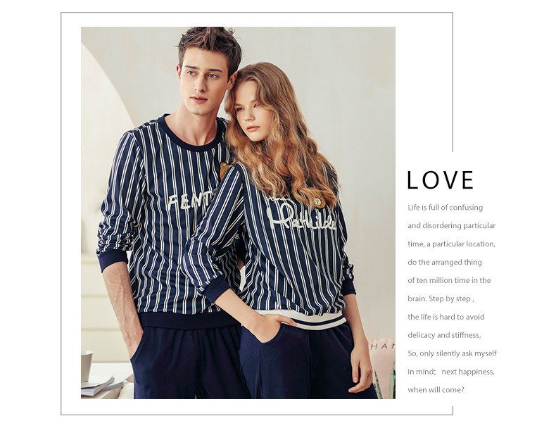 Pyjama mixte en Coton à manches longues - Ref 3004484 Image 19