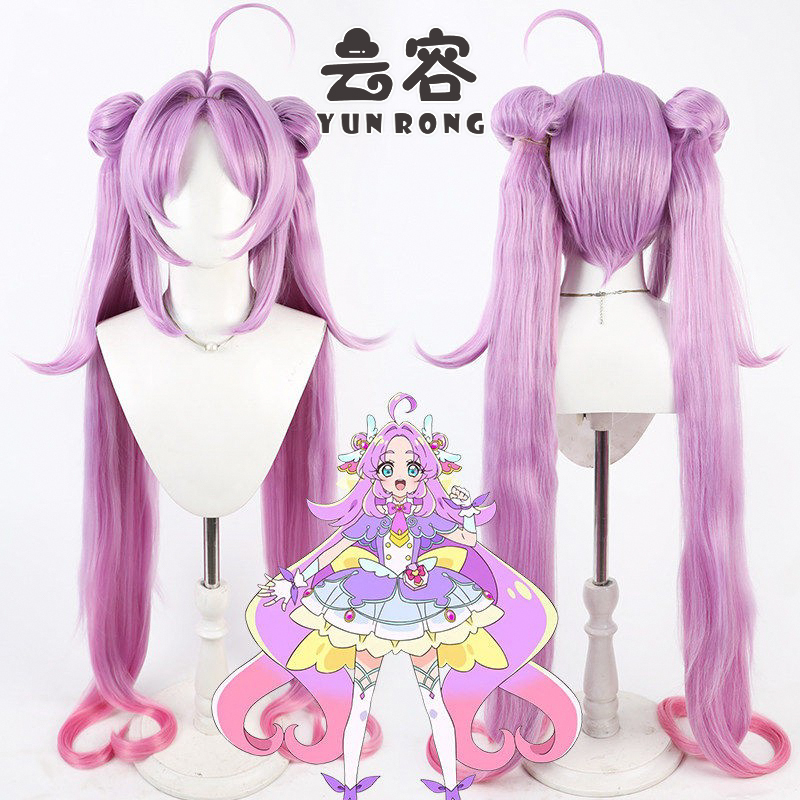 【Yunrong】Detective Pretty Cure Akane Amane Cosplay Wig, Realistic Scalp, Detachable Ponytail 【Yunrong】Detective Pretty Cure Akane Amane Cosplay Wig, Realistic Scalp, Detachable Ponytail