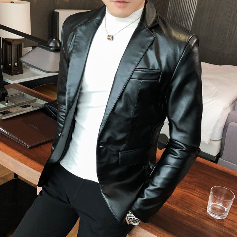 Small Suit Men's Fall New Korean Edition Young Hair Stylist Handsome Pissuit Suit Fashion Heist Casual Jacket Trend