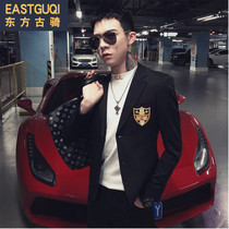 2020 Spring small suit male Korean version of self-cultivation young hair stylist handsome casual jacket suit jacket jackets yuppie trend