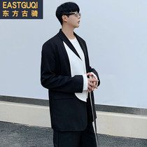 2020 Spring small suit tailoring mens suit Korean loose net red Korean yuppie casual retro hair stylist tide