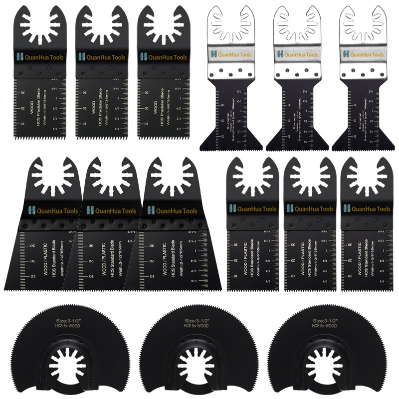 15pcs universal treasure cutter head multifunctional trimmer saw blade 5 specifications swing saw blade accessories