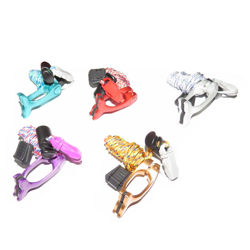 Whale Rare Free Diving nose clip Aluminum alloy non-slip fishtail shape Ear pressure balance nose clip