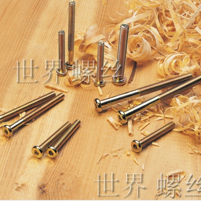 Hexagon socket screw flat head hexagon socket socket screw furniture screw hexagon socket screw M8 * 30-130