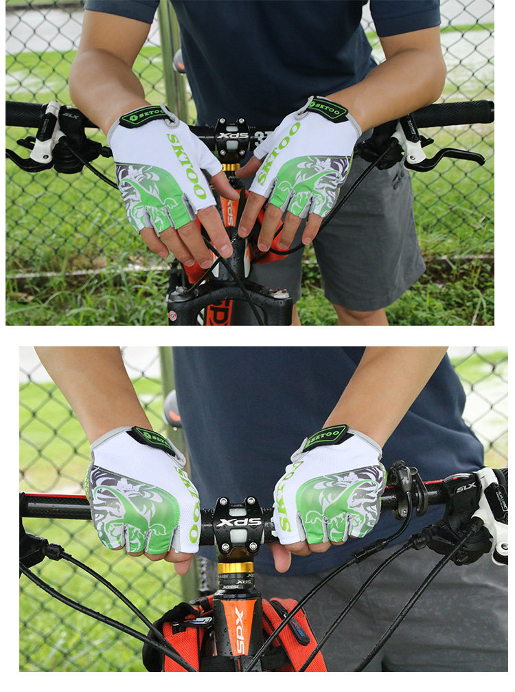 Gants de cyclisme mixte SKTOO - Ref 2246925 Image 15