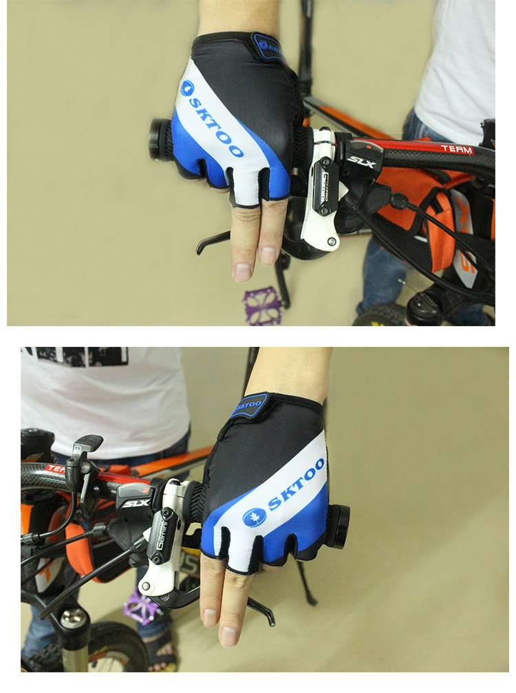 Gants pour vélo mixte SKTOO - Ref 2241629 Image 14