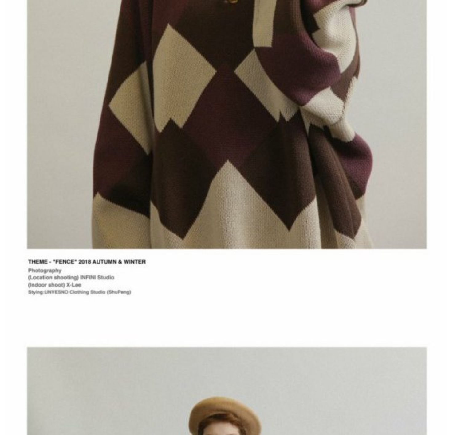 UNVESNO 18AW retro những người yêu thích tua rua cổ điển mặc lười áo len dày cổ tròn áo len - Cặp đôi áo len thời trang nữ