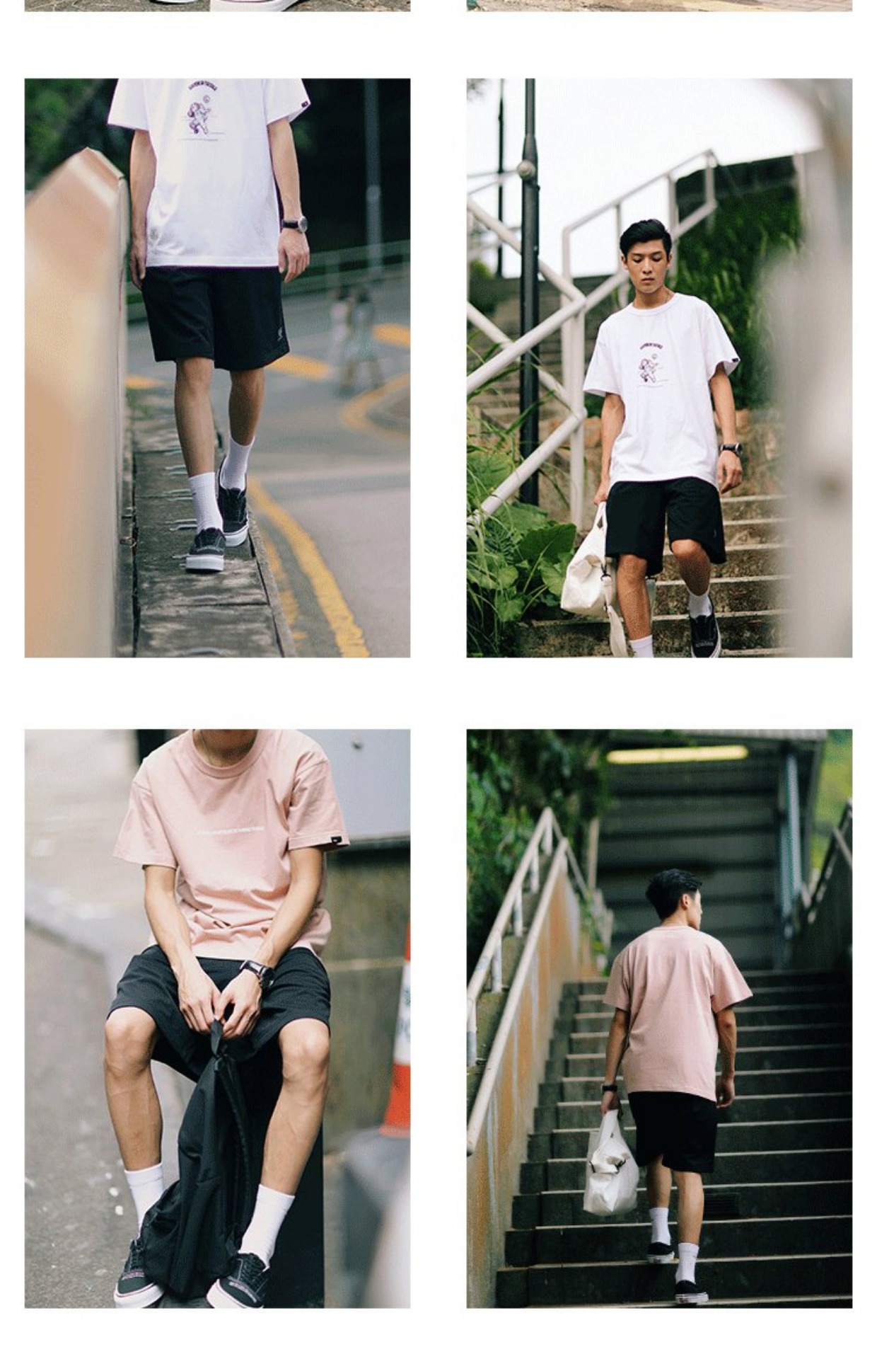 PSO Brand 17SS nguyên bản thời trang đường phố mùa hè ngụy trang màu đơn giản thể thao lỏng lưới năm quần short quan sot nam
