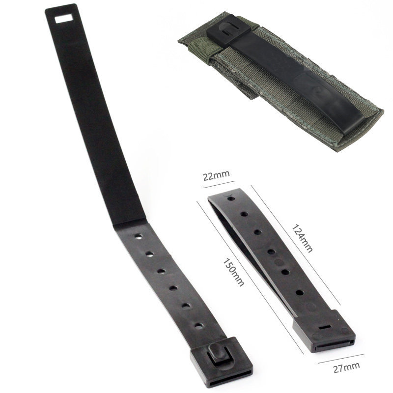 5 inch accessory pack MOLE system connection with outdoor tactical backpack accessories extension connection entrainment module strip