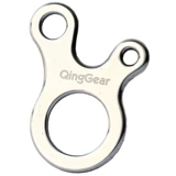 3 отверстия много -самоотверженная пряжка для веревки с быстрой узел