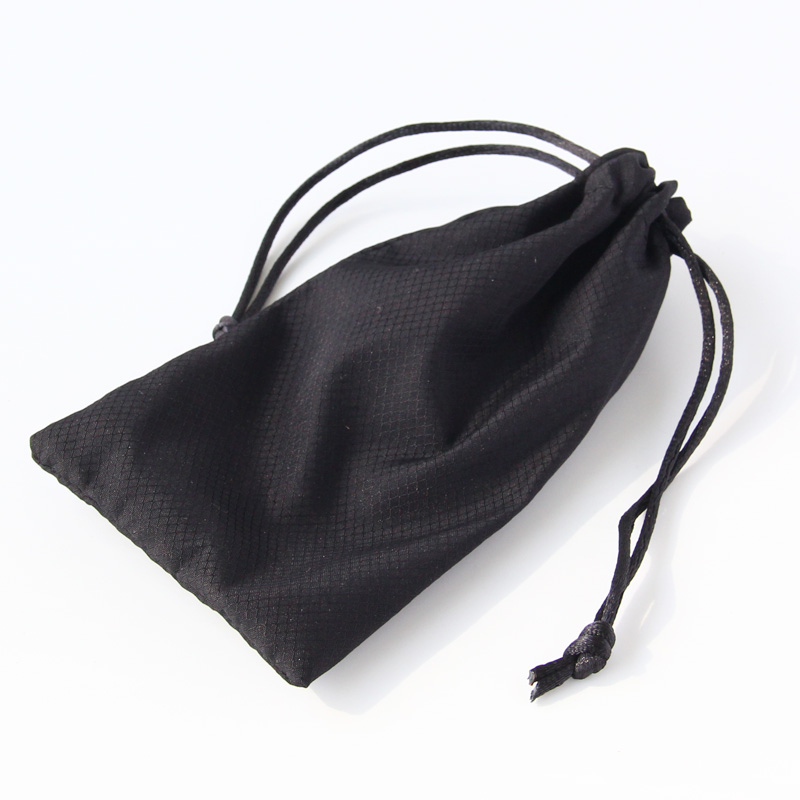 Nylon drawstring polyester bag, picnic cutlery bag, spoon, spoon, small items storage and tidying elastic bag