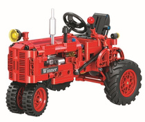 Brand Wei Le 7070 technology Assembly childrens puzzle assembly building blocks toy classical tractor gift