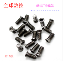 Plum screw Tool holder Tool plate shank Knife turning tool screw M1 8 2 2 5 3 3 5 4 4 5 5 6