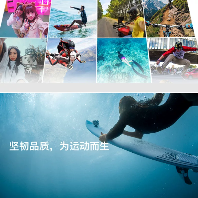 Набор аксессуаров для экстремальных спортивных камер 50 в 1, подходит для Gopro 12 11 10 9 8 7 6