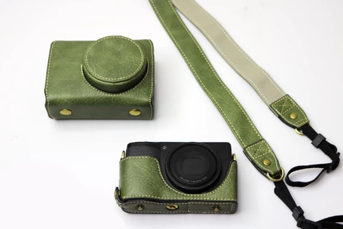 Подходит для Ricoh GR3 3x роскошная версия Litchi Pattern All -Inclusize Camera Cemine Case Ricoh GR III защитная оболочка
