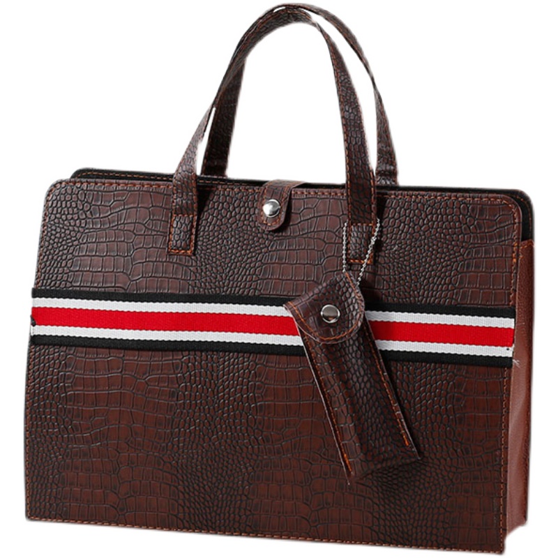 Red wine box leather handbag word wine packaging gift box universal wine bag double 2 pieces 1 red wine packaging box - Taobao