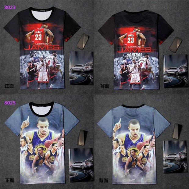 Curry star in quần áo bóng rổ Áo phông thứ 24 Kobe James all-star áo thun ngắn tay thể thao quần áo nam áo thun nam polo