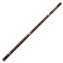 Dong Xuehuas exquisite three-section flute purple bamboo Xiao professional playing spiritual instrument one-hole flute fg key 68 holes