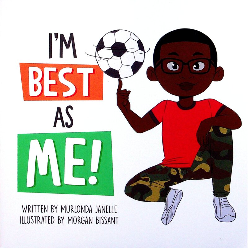 Original English Book: I Am My Best Self - Children's Inspirational Picture Book. the Theme of Selfidentity Tells the Story of a Little Boy Named Eddie Who Loves Football, Teaching Him How to Be Himself. It Cultivates Children's Self-Confidence and Teamwork Skills