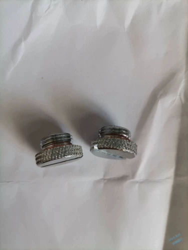 G1/4 2 -Точка блокировки резервуара для воды заблокированный чистый медный материал для воды охлаждение водой DIY с силиконовым герметичным кольцом