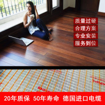 Jiangsu Zhejiang and Shanghai floor heating Germany Heda original imported heating cable electric heating electric geothermal double guide door safety