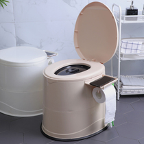 Pregnant women can move the toilet toilet female elderly adult indoor household portable deodorant squat toilet instead of toilet chair