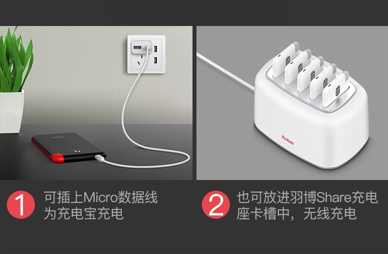 Yu Bo Bảo ánh sáng di động sạc 10.000 mA siêu mỏng của Apple iPhone Huawei Andrews dòng chung type-c mang lithium polymer điện thoại di động sạc nguồn di chuyển nhanh phí nhỏ gọn - Ngân hàng điện thoại di động sạc dự phòng energizer 20000mah