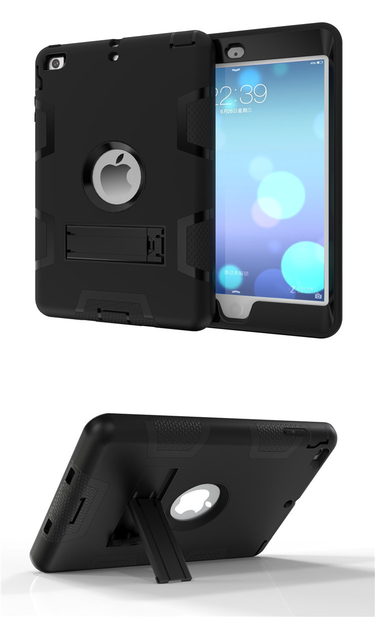 Apple 2019 mới iPad mini5 bảo vệ vỏ mini4 silicone mini 2 vỏ 3 vỏ chống vỡ bao gồm tất cả A2133 1432 1538 1489 1599 vỏ trẻ em dễ thương - Phụ kiện máy tính bảng ốp ipad pro 2020