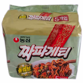Korean imported nongshim fried noodles olive oil 700g