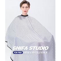 Net red apron barbershop tide high-end hair salon dedicated hair stylist hair cut apron non-stick hair professional hair salon