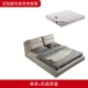 Giường vải Bắc Âu đơn giản theo phong cách hiện đại Giường vải mềm lưu trữ giường 1.5 1.8m giường đôi có thể tháo rời - Giường
