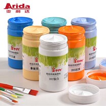 Yalida acrylic paint 300ML500ML bottle waterproof not easy to fade Easy to use diy hand-painted shoes