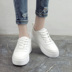 Giày đế dày có đế dày Muffin nữ phiên bản Hàn Quốc 2018 xuân mới giầy converse nữ Plimsolls
