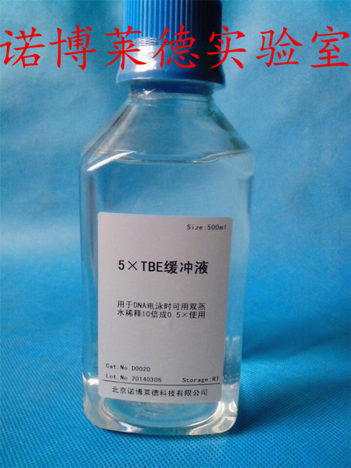 5&times;TBE 缓冲液  500ml  现货包邮   D0020